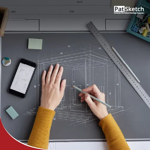 Dimensioning in Patent Drawings