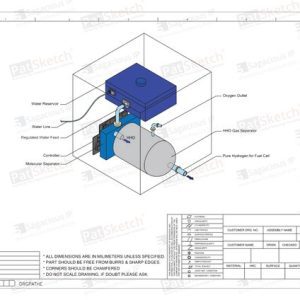 Engineering Drawing Sample Image 3