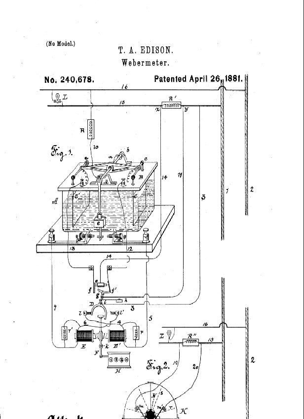 Some Incredible Drawings of Thomas Edison's Inventions PatSketch