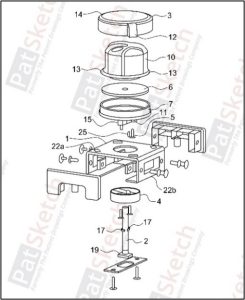 Mechanical Patent Drawings Example 1