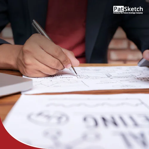 How to Present Exploded Views in Patent Drawings