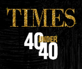 times 40 under 40 Logo